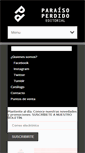 Mobile Screenshot of editorialparaisoperdido.com